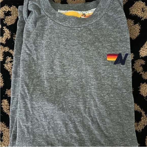 Aviator Nation Gray Basic T-Shirt - Picture 2 of 3